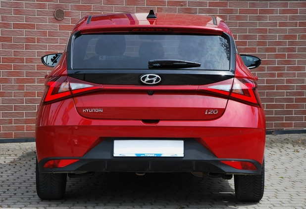 Hyundai i20 cena 63900 przebieg: 54000, rok produkcji 2021 z Bytom małe 704